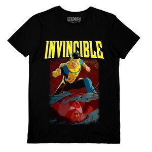 Invincible Unisex Adult Reflection T-Shirt / Black